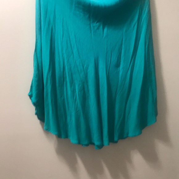 TURQUOISE OMBRÉ TANK DRESS - Picture 3 of 5